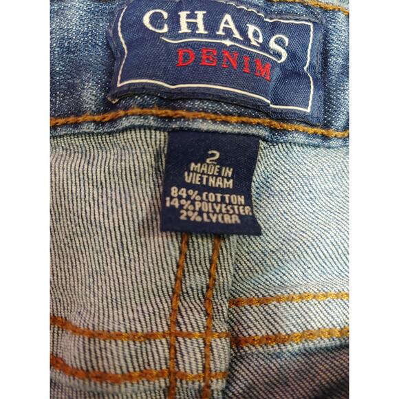 Womens Chaps Denim Jeans sz 2 - Picture 8 of 9